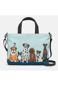 Yoshi Leather Party Dogs Blue Grab Bag